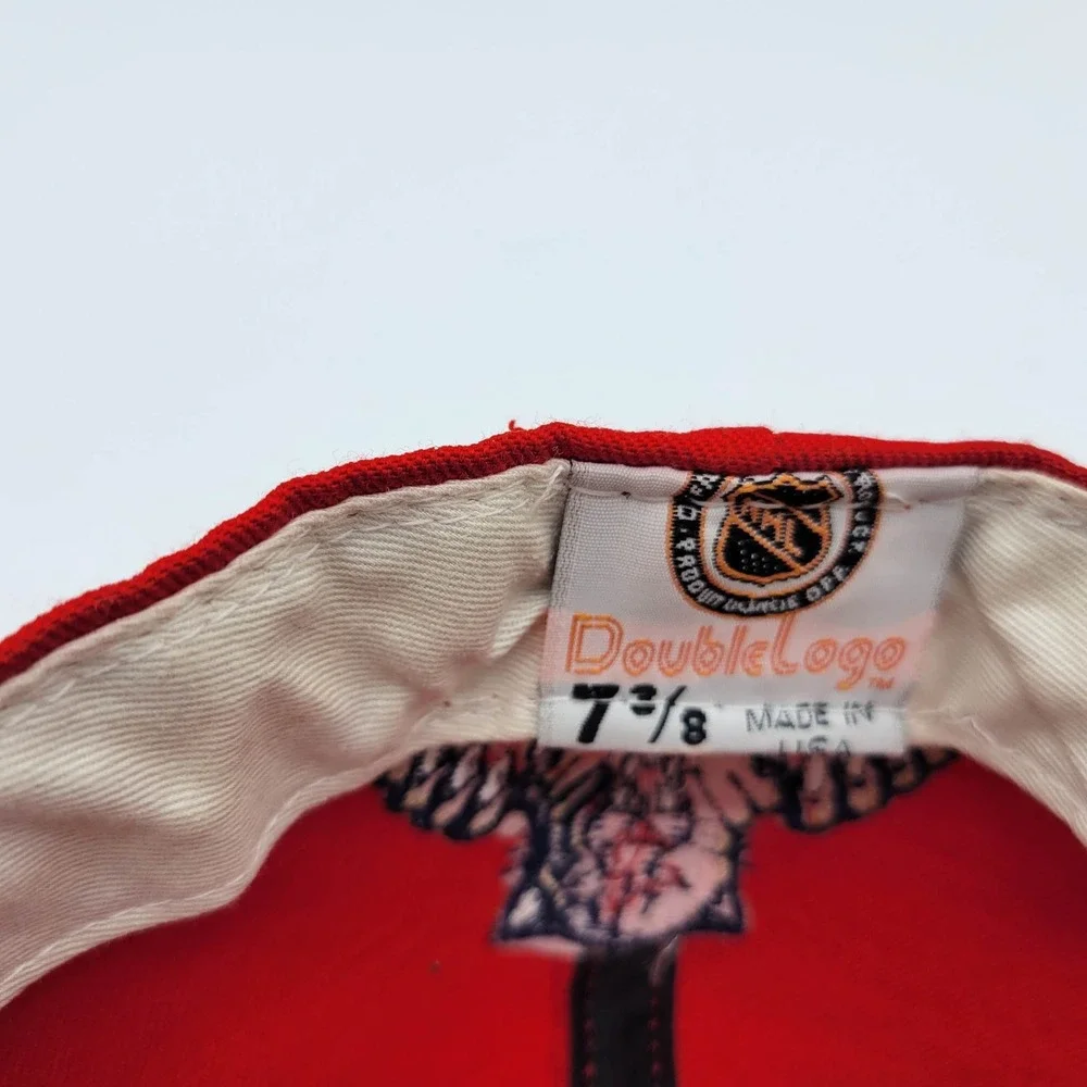 Florida Panthers Vintage 90s Double Logo Fitted Hat